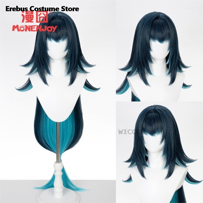 Anime Cosplay Wig Heat Resistant - Wig Cosplay Halloween Genshin Impact, Wig
