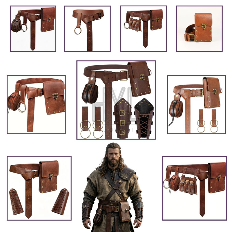 Costumes - Set Aksesori Viking Abad Pertengahan, Kostum