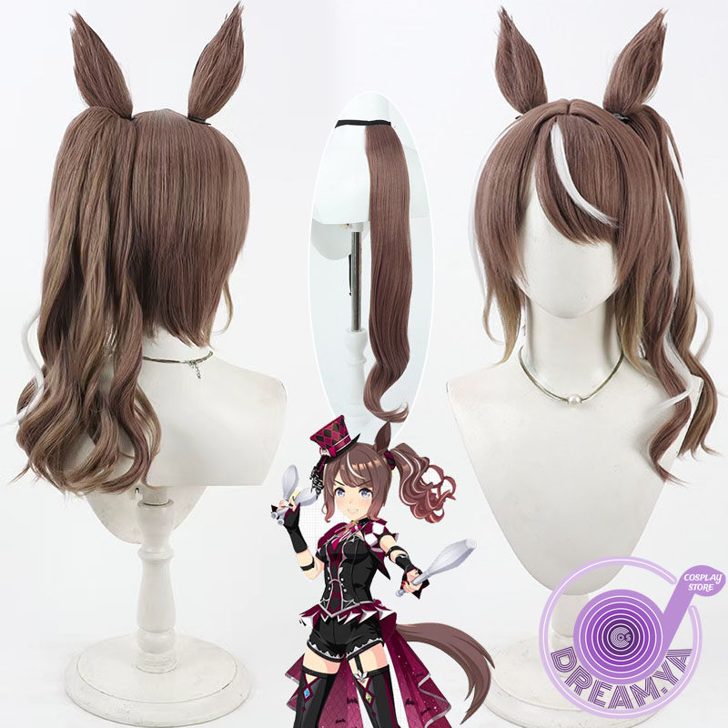 Anime Cosplay Wig Heat Resistant - Wig Cosplay Highkey Hallowed Uma Musume