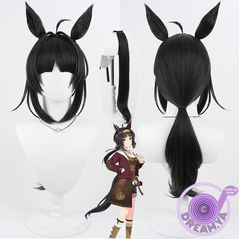 Anime Cosplay Wig Heat Resistant - Wig Cosplay Logotype Uma Musume Pretty