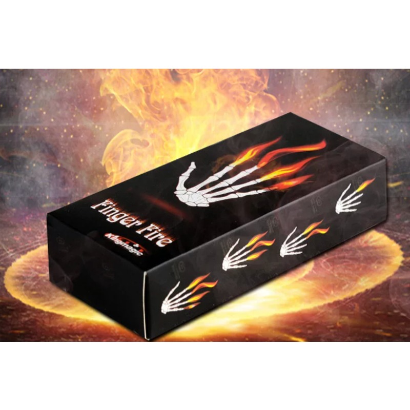 Thumb Tip Magic Trick Set - 4 Buah/Set Trik Sulap Api Jari,