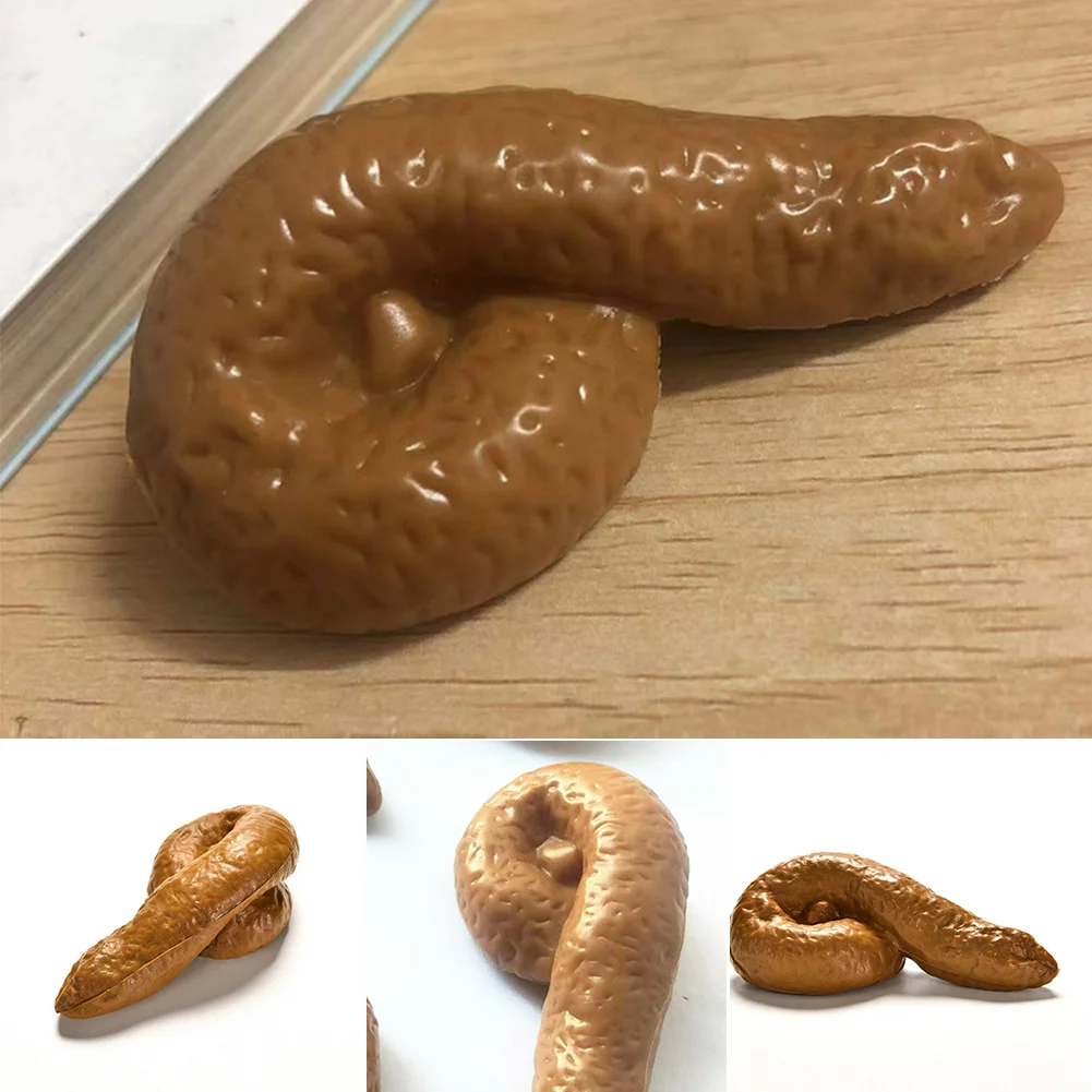 3 Buah Kotoran Anjing Palsu Le - Fake Poop Gag Gift ulasan dan harga