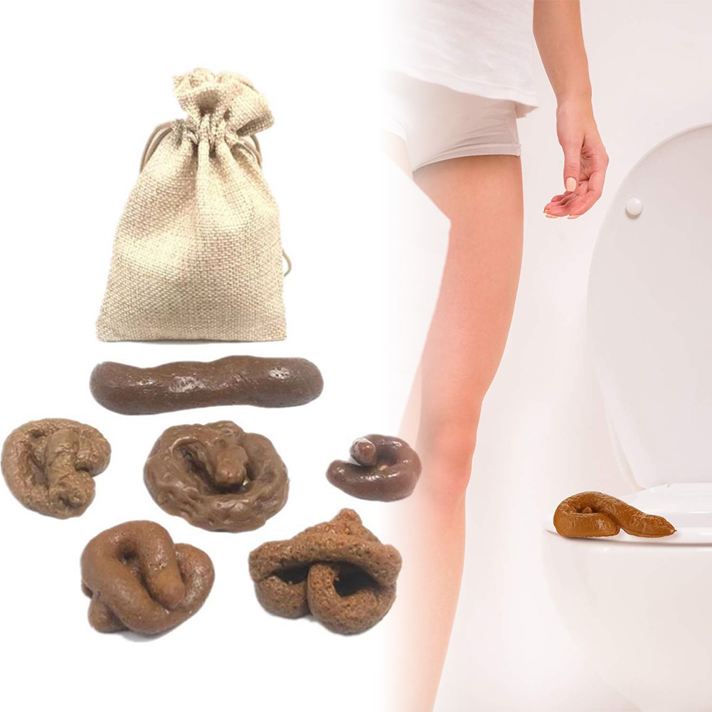 6 Buah/Set Mainan Prank Kotora - Fake Poop Gag Gift ulasan dan harga