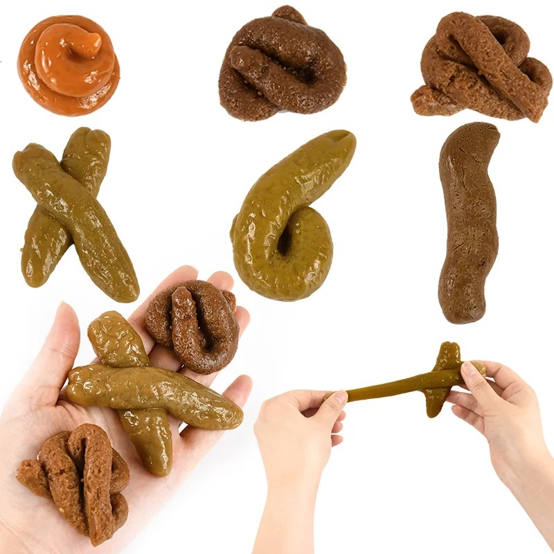 Kotoran Palsu Plastik Aman dan - Fake Poop Gag Gift ulasan dan harga