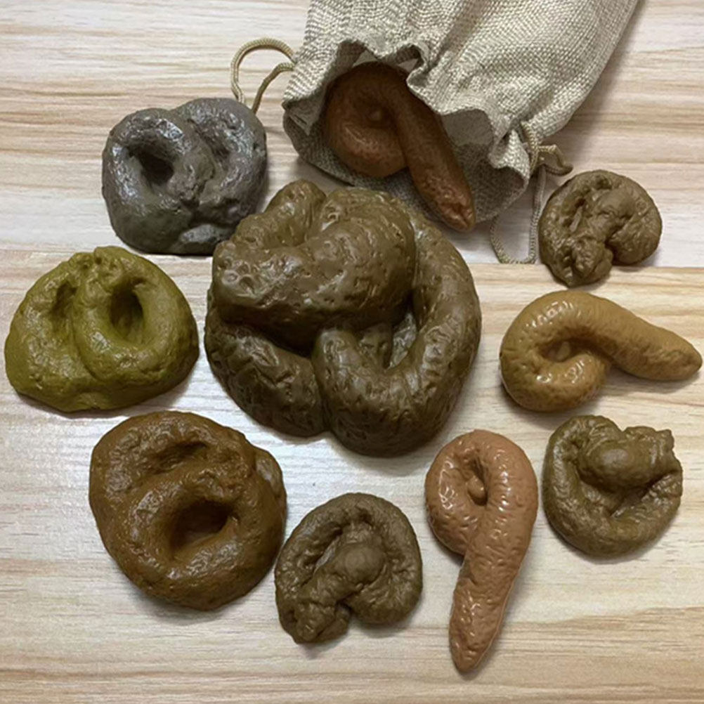 10 Buah Mainan Lelucon Kotoran - Fake Poop Gag Gift ulasan dan harga
