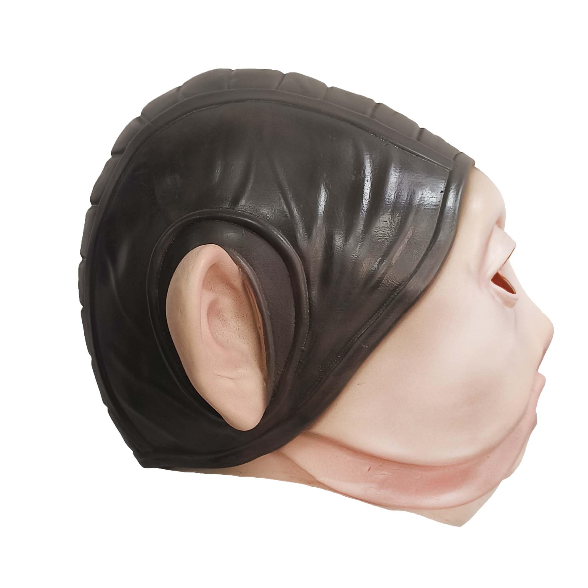 Nien masker lateks Nunb kepala - Latex Alien Mask Realistic ulasan dan harga