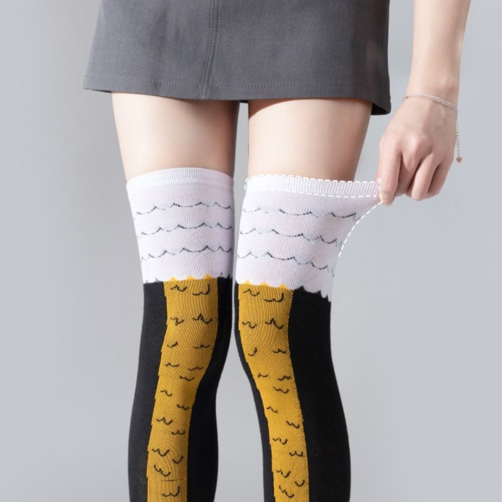 Kaus kaki ayam tabung tinggi k - Funny Chicken Leg Socks ulasan dan harga