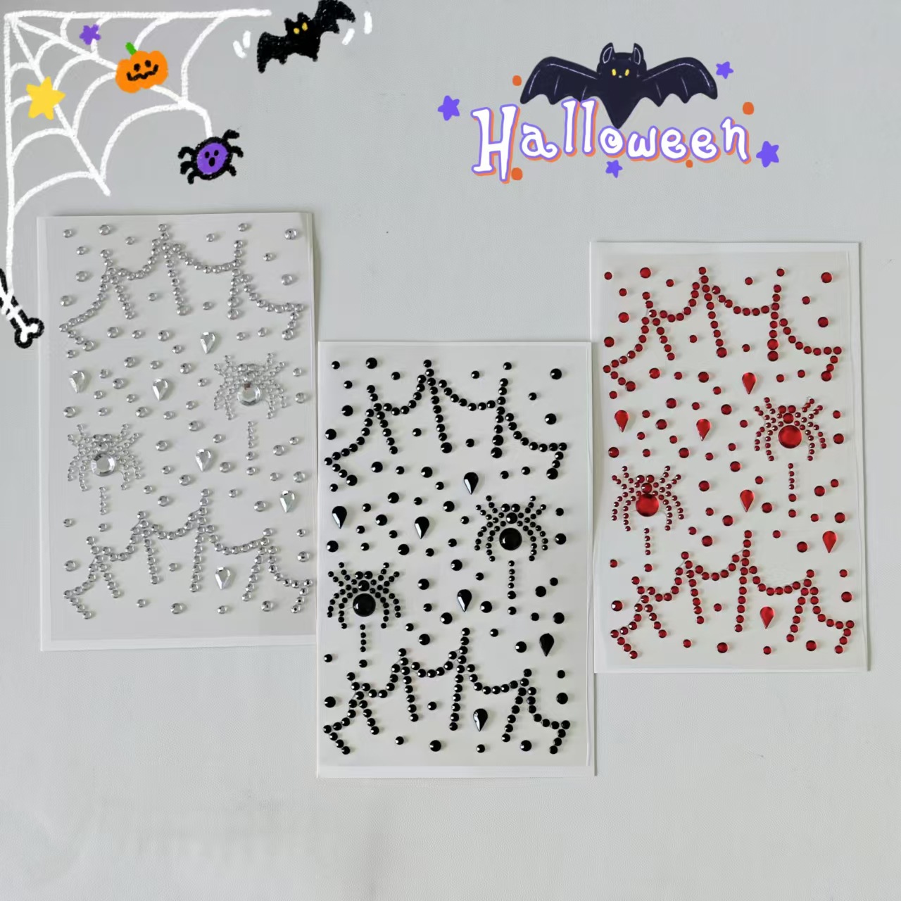 Stiker Halloween Perlengkapan  - Party Supplies ulasan dan harga