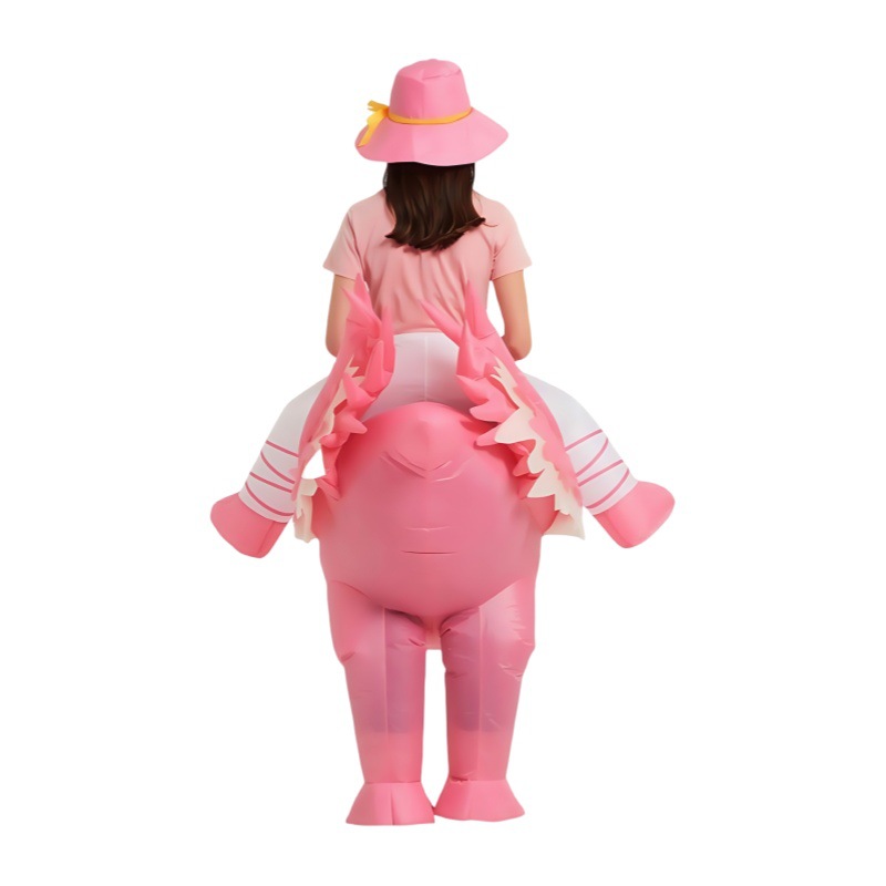 Kostum Tiup Flamingo Merah Mud - Costumes ulasan dan harga