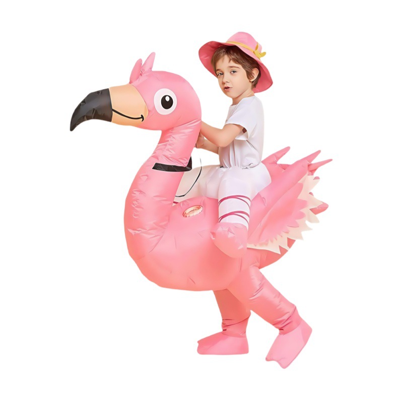 Kostum Tiup Flamingo Merah Mud - Costumes ulasan dan harga
