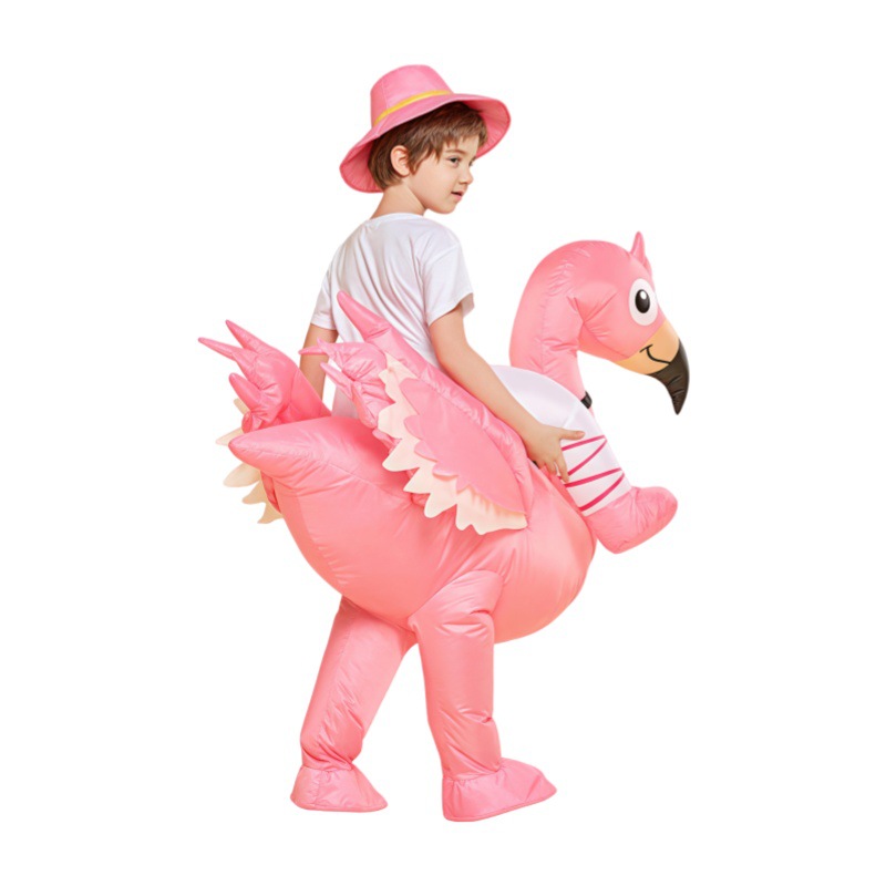 Kostum Tiup Flamingo Merah Mud - Costumes ulasan dan harga