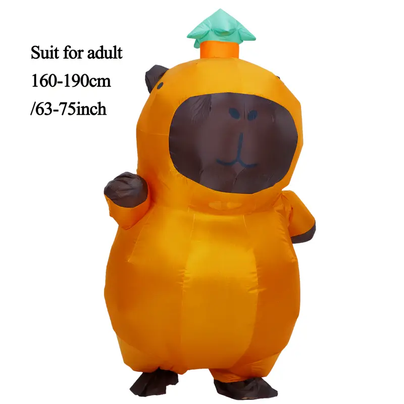 Kostum Kapibara Kartun Tiup un - Inflatable Dinosaur Costume Adult ulasan dan harga