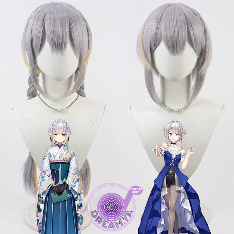 Wig Cosplay Shioriha Ruri Vtub - Anime Cosplay Wig Heat Resistant ulasan dan harga
