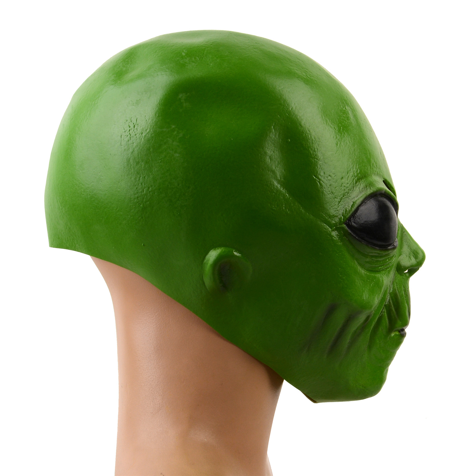 1 Buah Masker Kepala Alien Hij - Latex Alien Mask Realistic ulasan dan harga