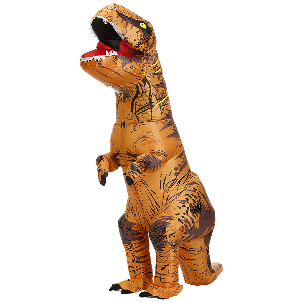 Kostum Lucu Halloween, Kostum  - Inflatable Dinosaur Costume Adult ulasan dan harga