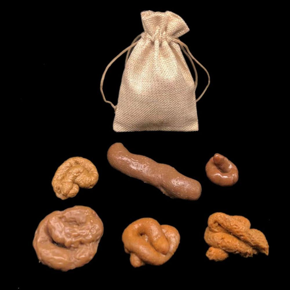 6 Buah Mainan Lucu Lelucon Gad - Fake Poop Gag Gift ulasan dan harga