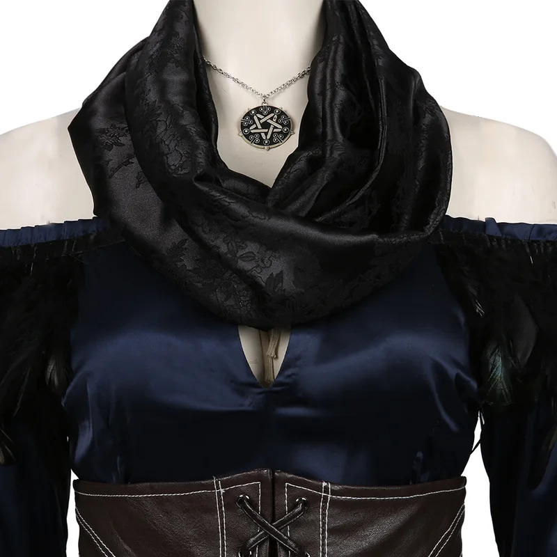 Yennefer Cosplay Fantasia Kost - Medieval Renaissance Dress Women ulasan dan harga
