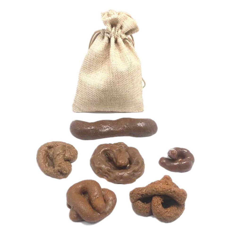 6 Buah Mainan Lucu Berbentuk K - Fake Poop Gag Gift ulasan dan harga