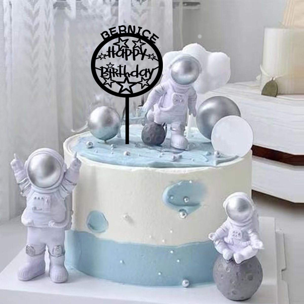 1PC Hiasan Kue Ulang Tahun Ber - Party Supplies ulasan dan harga